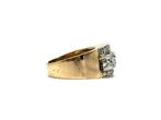Ring - 18 karaat Geel goud - 0.37ct. tw. Diamant, Sieraden, Tassen en Uiterlijk, Ringen, Nieuw