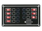AAA Schakelpaneel 7 schakelaars + USB aansluiting, Watersport en Boten, Ophalen of Verzenden, Nieuw
