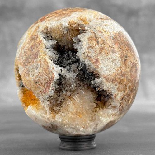 GEEN RESERVEPRIJS - Geweldig paar kristalkwarts - Bol en, Antiek en Kunst, Kunst | Designobjecten