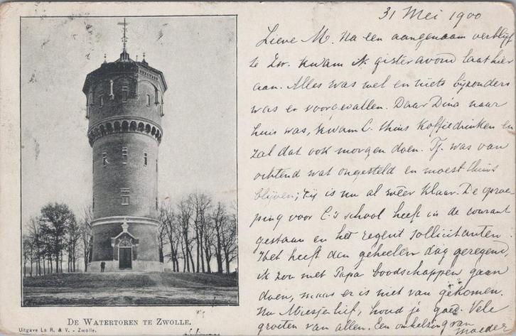 ZWOLLE - De Watertoren te Zwolle, Verzamelen, Ansichtkaarten | Nederland