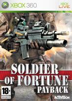 Xbox 360 Soldier of Fortune: Payback, Zo goed als nieuw, Verzenden
