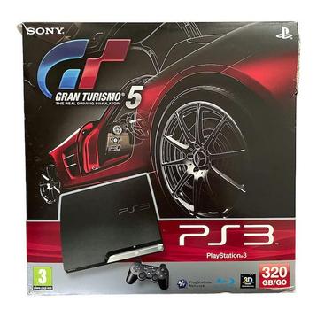 Playstation 3 Slim 320GB (Gran Turismo 5 Limited Edition beschikbaar voor biedingen