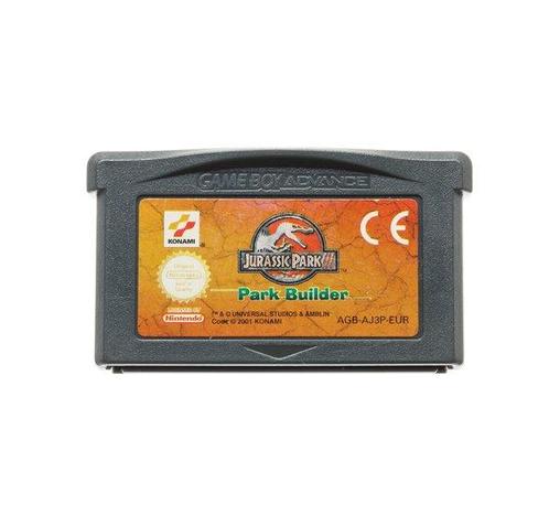 Jurassic Park Park Builder [Gameboy Advance], Spelcomputers en Games, Games | Nintendo Game Boy, Zo goed als nieuw, Ophalen of Verzenden