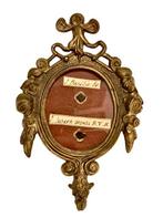 Reliekhouder - Brons, Hout, Textiel - 1850-1900 - Sint, Antiek en Kunst