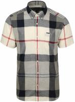 Barbour Shirt Doughill Bleache Pine Tartan maat M Heren, Kleding | Heren, Overhemden, Verzenden, Nieuw, Rood, Barbour