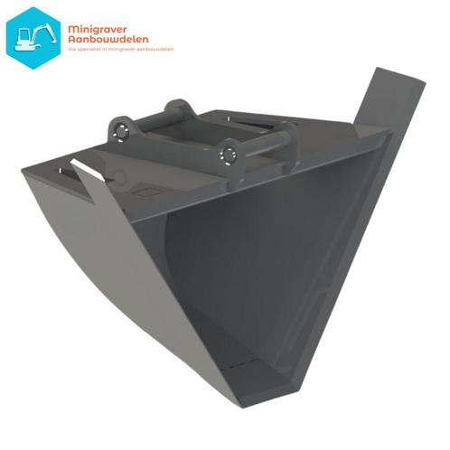 V model graafbak | S60 opname, Zakelijke goederen, Machines en Bouw | Kranen en Graafmachines, Graafmachine, Verzenden