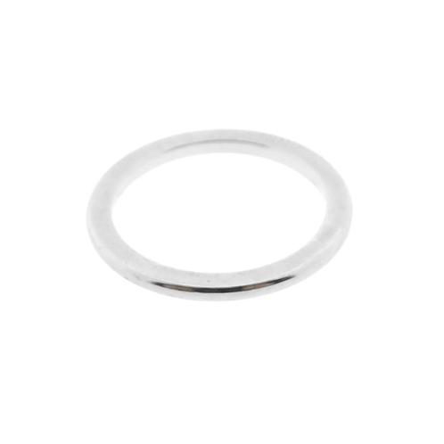 Witgouden aanschuifring (gouden ring, gouden aanschuif ring), Sieraden, Tassen en Uiterlijk, Ringen, Dame, Overige kleuren, Kleiner dan 17