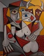 Olena Blinnikova(1963) - Oil painting-O Animal interior-No