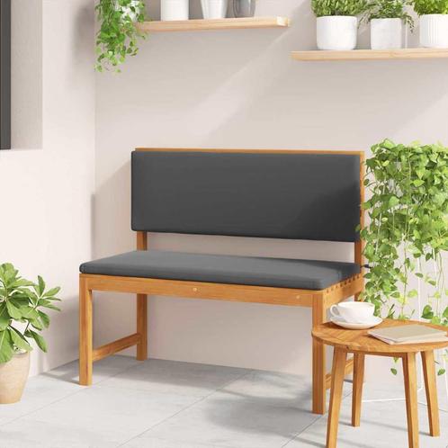 vidaXL Tuinbank met Kussens 100x50x91 cm van Massief, Tuin en Terras, Tuinsets en Loungesets, Nieuw, Verzenden