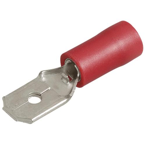 50x Kabelschoen vlakstekker rood 0,5 - 1,5mm² kabel, Auto-onderdelen, Elektronica en Kabels, Nieuw, Ophalen of Verzenden