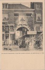 AMSTERDAM - De Groote Vischpoort naar het Damrak gezien, ..., Verzamelen, Ansichtkaarten | Nederland, Verzenden, Gelopen