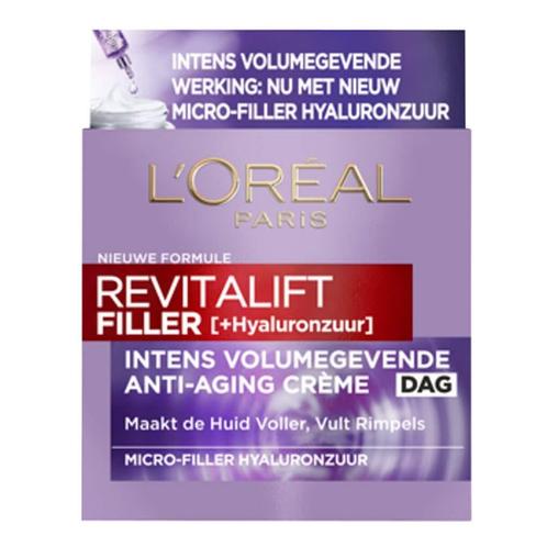 LOréal Paris Revitalift Filler Anti-Rimpel Dagcrème, Sieraden, Tassen en Uiterlijk, Uiterlijk | Lichaamsverzorging, Nieuw, Verzenden