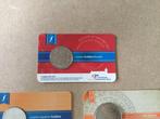 Nederland. 1979/2001, Lot van 4 coincards (Zonder, Postzegels en Munten, Munten | Nederland