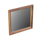 Spiegel Forzalaqua Reno Vierkant 50x2x50 Cm Noten Pure, Ophalen of Verzenden, Nieuw