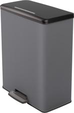 Curver Prullenbak Decobin 65L - Grijs, Verzenden, Nieuw