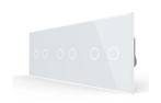 Livolo Glazen Lichtknop | 6-voudig Touch Puls Schakelaar |, Ophalen of Verzenden, Nieuw, Schakelaar