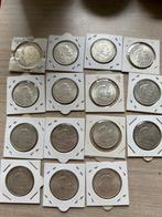 Nederland. 2 1/2 Gulden 1943/1966, 15 stuks (Zonder, Postzegels en Munten, Munten | Nederland