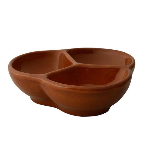 GGM Gastro | (6 stuks) CLASSICO - Tapas 3-vaks schaal - |, Huis en Inrichting, Keuken | Servies, Effen, Nieuw, Kom(men), Verzenden