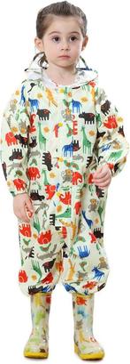 Kinderregenponcho met capuchon – Waterdicht - Dieren Thema, Verzenden, Nieuw