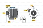 Dynamo / Alternator MERCEDES-BENZ E-KLASSE (E 200 D,E 250..., Auto-onderdelen, Ophalen of Verzenden, Nieuw