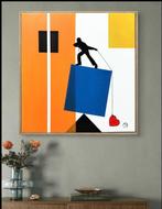 Giò Mondelli - Equilibrio dAmore, Antiek en Kunst, Kunst | Schilderijen | Modern