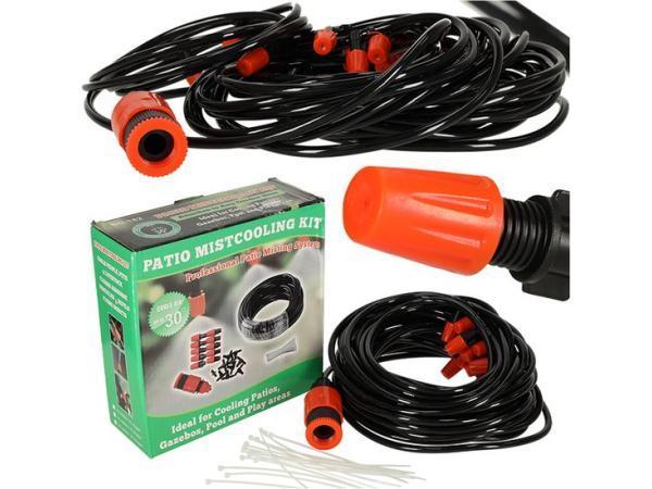 Veiling - Mist slang 10 meter vernevelaar 10 sproeiers, Tuin en Terras, Druppelsystemen