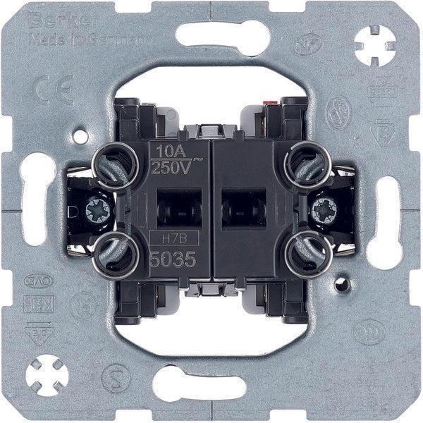 Hager Berker Drukknop - 5035, Doe-het-zelf en Verbouw, Elektra en Kabels, Overige typen, Nieuw, Verzenden