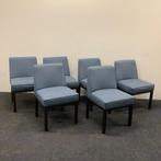 Complete design set van 6 stuks Jules Wabbes Louise van Bulo, Gebruikt, Blauw, Ophalen of Verzenden, Stof