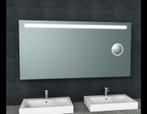 Tigris Spiegel met LED Verlichting en Scheerspiegel - 160x80