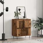 vidaXL Dressoir Bruin 60 x 35 x 70 cm Bewerkt hout, Verzenden, Nieuw, Overige houtsoorten, Minder dan 50 cm