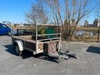 Bakwagen 250 x 130 cm Kuiper geremd 1300 kg, Ophalen, Gebruikt