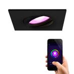 Moderne smart inbouwspot zwart, Jill, IP44, 4,5W, RGBW, Ophalen of Verzenden, Nieuw, Modern