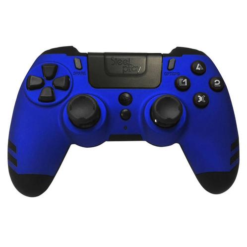Steelplay MetalTech Wireless Controller - Sapphire Blue (PS4, Spelcomputers en Games, Spelcomputers | Sony PlayStation Consoles | Accessoires