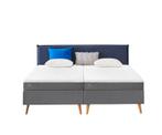 ONE by TEMPUR® Boxspring | 180 x 210 | Verstelbaar | Grijs, Huis en Inrichting, Eenpersoons, Verzenden, 210 cm, Nieuw