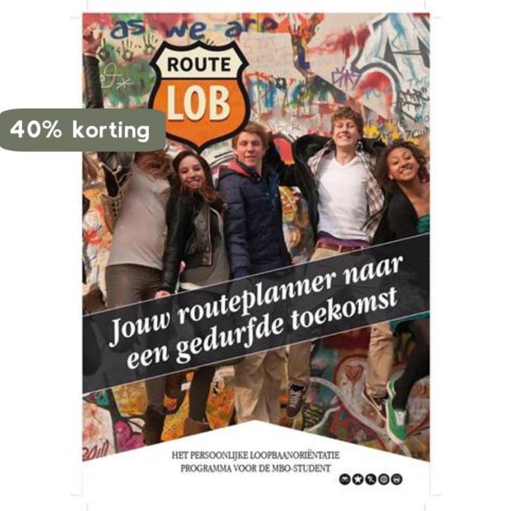 Route LOB.Jouw routeplanner naar een gedurfde toekomst / Pip, Boeken, Schoolboeken, Gelezen, Verzenden