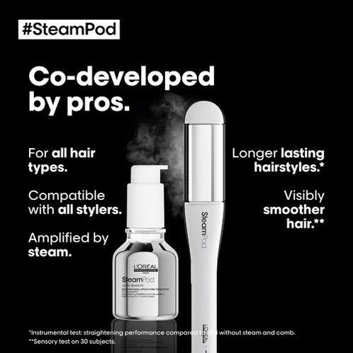 L&#039;Oréal Professionnel SteamPod 4.0 + Smoothing Treat.., Sieraden, Tassen en Uiterlijk, Uiterlijk | Haarverzorging, Nieuw