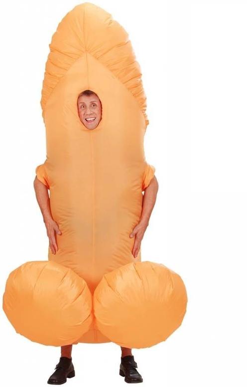 Piemel pak opblaasbaar, Kleding | Dames, Carnavalskleding en Feestkleding, Nieuw, Ophalen of Verzenden