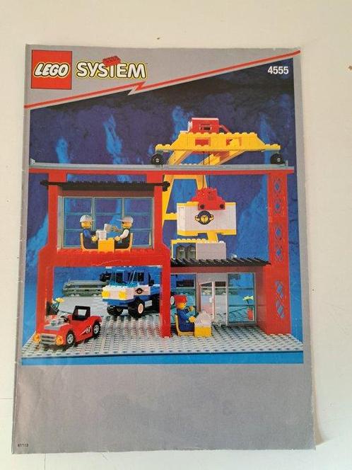 Lego Set - 4555 - Train - 4555 - Cargo Station, Kinderen en Baby's, Speelgoed | Duplo en Lego