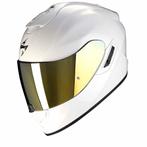 Scorpion EXO-1400 Evo II Air Solid Parel Wit Integraalhelm, Motoren, Kleding | Motorhelmen, Nieuw met kaartje, Overige merken