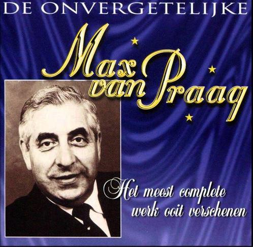 cd - Max van Praag - De Onvergetelijke Max Van Praag, Cd's en Dvd's, Cd's | Overige Cd's, Zo goed als nieuw, Verzenden