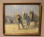 Henry Maurice Cahours (1889-1974) - Boeren met paard en
