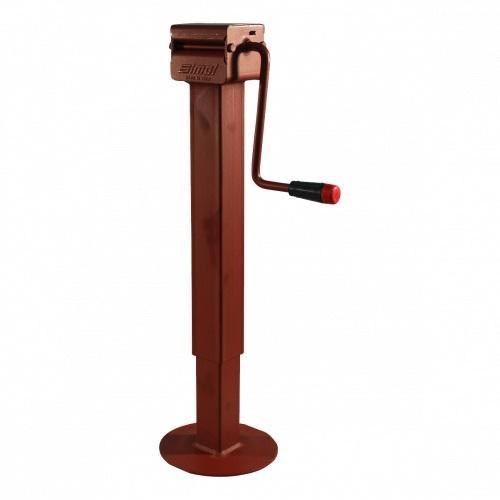 Steunpoot vierkant aanlas zijslinger 70 mm SIMOL, Caravans en Kamperen, Camper-accessoires, Nieuw, Ophalen of Verzenden