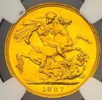 Verenigd Koninkrijk. Victoria. Sovereign 1887 Jubilee Hoofd