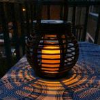 Solar lantaarn Basket - Voordeelset Small 3 stuks, Tuin en Terras, Buitenverlichting, Nieuw, Minder dan 50 watt, Kunststof, Led
