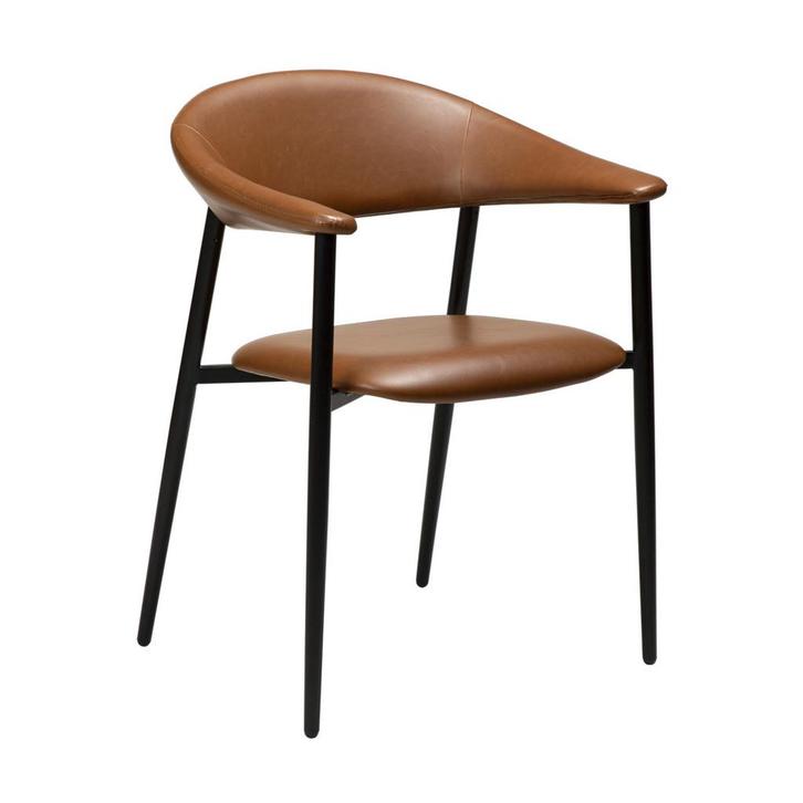 *WOONWINKEL* Dan-Form Rover Design Eetkamerstoel Bruin Kunst, Huis en Inrichting, Stoelen, Bruin, Nieuw, Verzenden