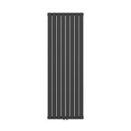 Verticaal vierkant dubbelzijdig zwart 1800x608  middenaanslu, Hoog rendement (Hr), Radiator, Nieuw, Ophalen of Verzenden