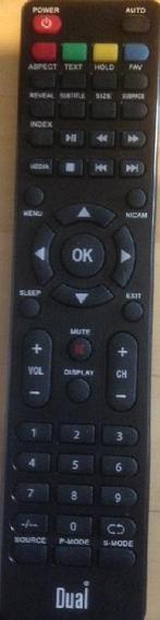 Afstandsbediening Dual dl-tql32r1-002, Audio, Tv en Foto, Afstandsbedieningen, Ophalen of Verzenden, Nieuw, Origineel