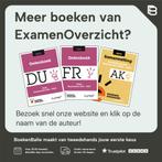 ExamenOverzicht - Samenvatting NaSk 2 VMBO TL/GL, Verzenden, Zo goed als nieuw, ExamenOverzicht