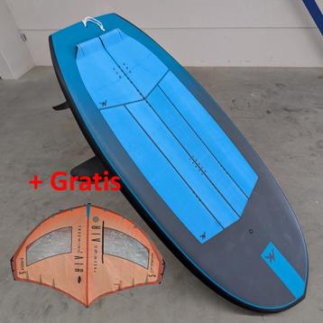 AK Phazer 6,2 board + foil + gratis wing! beschikbaar voor biedingen