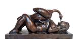 Beeldje - Bronze surreal artwork - Brons
